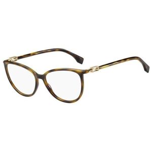 Fendi FF0462 086 ONE SIZE (54) Havana Férfi Dioptriás szemüvegek