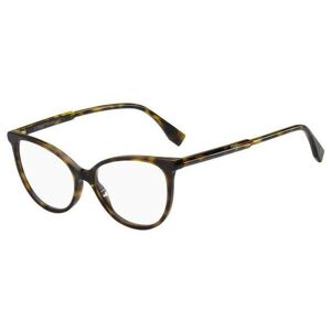 Fendi FF0465 086 ONE SIZE (53) Havana Férfi Dioptriás szemüvegek