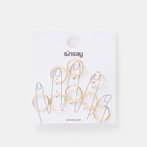 Sinsay - 8 darab gyűrű - Arany