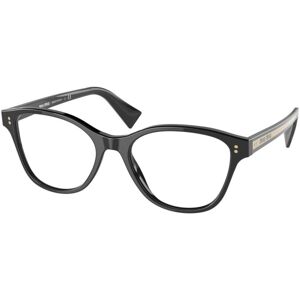 Miu Miu MU02UV 1AB1O1 M (52) Fekete Férfi Dioptriás szemüvegek