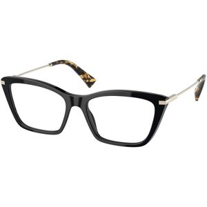 Miu Miu MU01UV 1AB1O1 L (53) Fekete Férfi Dioptriás szemüvegek