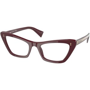 Miu Miu MU03TV USH1O1 L (52) Vörös Férfi Dioptriás szemüvegek
