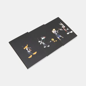 Sinsay - A5-ös jegyzetfüzet 3 pack Looney Tunes - Fekete