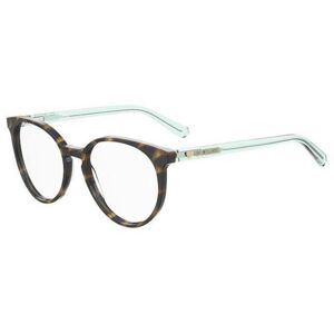 Love Moschino MOL565 086 ONE SIZE (52) Havana Férfi Dioptriás szemüvegek